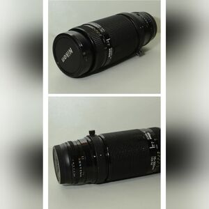 Nikon Nikkor 75 300mm F4.5 5.6  Telephoto Zoom Lens Has Thin  Scratch